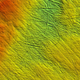 Twirly iceberg ploughmark. (Image courtesy British Antarctic Survey)